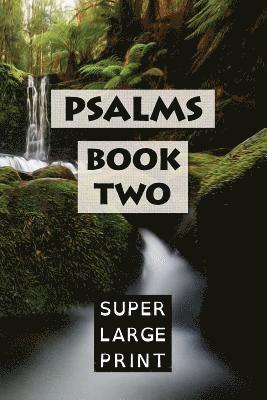 Super Large Print - Psalms: Book Two (KJV), Häftad