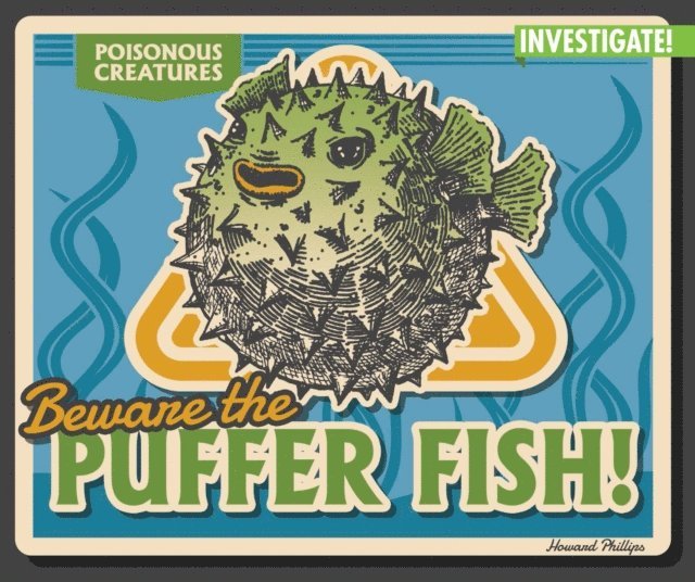 Howard Phillips - Beware the Puffer Fish!, E-bok