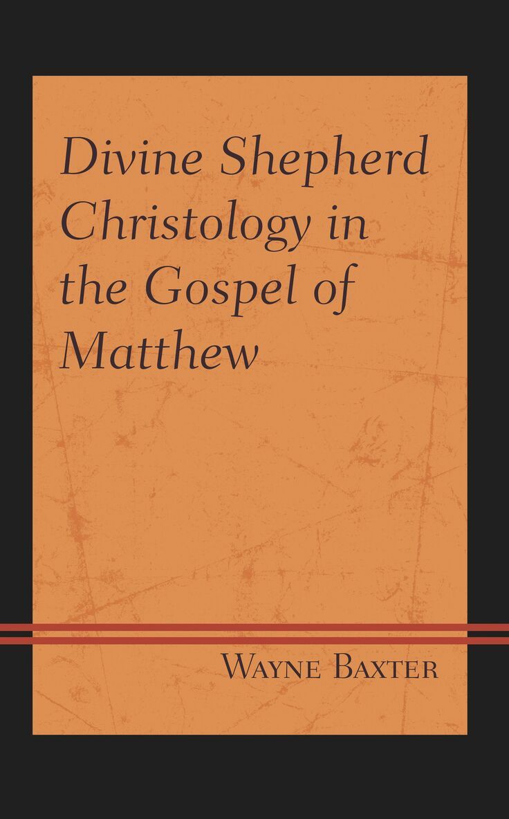 Wayne Baxter - Divine Shepherd Christology in the Gospel of Matthew, Inbunden