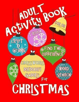 Creative Activities - Adult Activity Book Christmas Activity Book for Adults: Large Print Christmas Word Search Cryptograms Crosswords Trivia Quiz and More, Häftad. Tillgänglighet: Lägg i varukorg