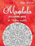 Mandala colouring book - 25 Christmas mandalas: The red mandala book