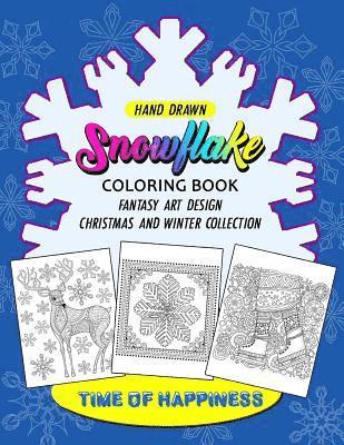 Balloon Publishing - SnowFlake Coloring Book: Happy Merry Christmas Design for Adults, Häftad. Tillgänglighet: Lägg i varukorg