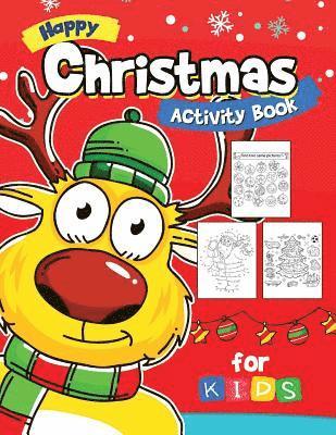 Balloon Publishing - Happy Christmas Activity Book for kids: Activity book for boy, girls, kids Ages 2-4,3-5,4-8 Game Mazes, Coloring, Crosswords, Dot to Dot, Matching, Co, Häftad. Tillgänglighet: Lägg i varukorg