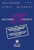 Studia Historica: Historia Moderna: Vol. 39, nm. 2 (2017): Tricentenaro del traslado a Cdiz de la Casa de la Contratacin (1717-2017)