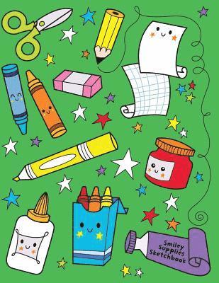 Smiley Supplies Sketchbook: Jumbo Drawing Pad For Sketching, Doodling And Coloring av Stubby Pencil Studio