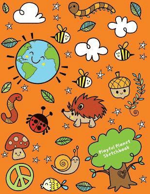 Playful Planet Sketchbook: Jumbo Drawing Pad For Sketching, Doodling And Coloring av Stubby Pencil Studio