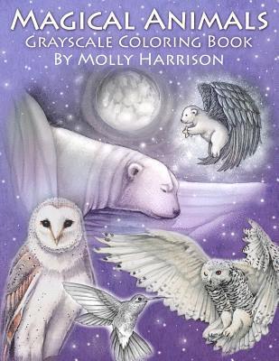 Molly Harrison - Magical Animals - A Grayscale Coloring Book Featuring Fantasy Wildlife and More!, Häftad. Tillgänglighet: Lägg i varukorg