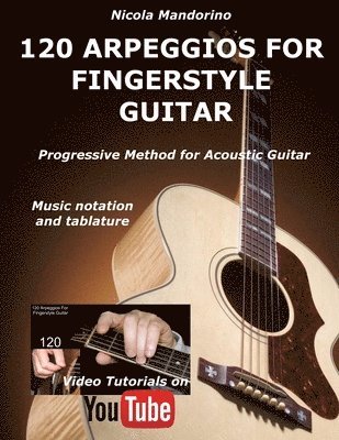 120 ARPEGGIOS For FINGERSTYLE GUITAR by Nicola Mandorino