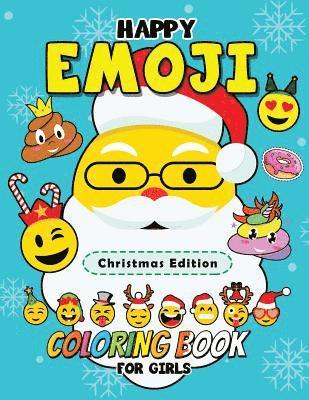 Christmas Coloring Books, Balloon Publishing - Happy Emoji Coloring Book for Girls: Christmas Edition, Häftad. Tillgänglighet: Lägg i varukorg