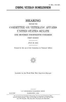 United States House of Senate, Committee On Veterans Affairs - Ending veteran homelessness, Häftad. Tillgänglighet: Lägg i varukorg