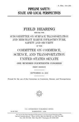 United States House of Senate, Committee On Commerce - Pipeline safety: state and local perspectives, Häftad. Tillgänglighet: Lägg i varukorg