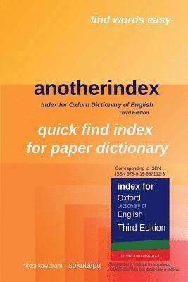 H. Kawakami - anotherindex: Index for Oxford Dictionary of English Third Edition, Häftad. Tillgänglighet: Lägg i varukorg