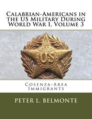 Peter L. Belmonte - Calabrian Americans in the US Military During World War I, Volume 3: Cosenza-Area Immigrants, Häftad. Tillgänglighet: Lägg i varukorg