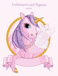 Malbuch mit Einhrnern und Pegasus 1