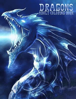 Coloring Books - Dragons: Adult Coloring Book: Large, Stress Relieving, Relaxing Dragon Coloring Book for Adults, Grown Ups, Men & Women. 45 One, Häftad. Tillgänglighet: Lägg i varukorg