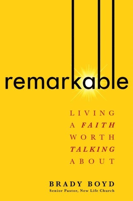 Brady Boyd - Remarkable, E-bok. Tillgänglighet: Lägg i varukorg