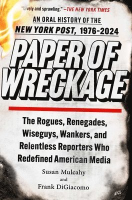 Susan Mulcahy, Frank DiGiacomo - Paper of Wreckage, Häftad