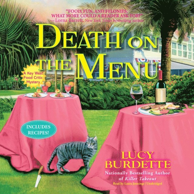Lucy Burdette - Death on the Menu, Ljudbok