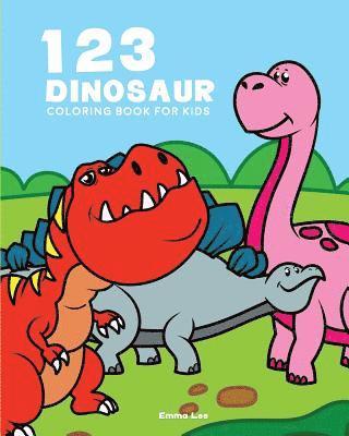 Emma Lee - 123 Dinosaur Coloring Book: Perfect for Toddler Large Picture and Easy to Color, Häftad. Tillgänglighet: Lägg i varukorg