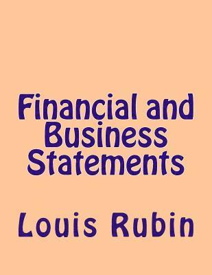 Louis Rubin - Financial and Business Statements, Häftad. Tillgänglighet: Lägg i varukorg