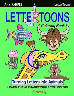 Jonathan Stephen Harris - LetterToons A-Z Animals Coloring Book: Learn the Alphabet While you Color!, Häftad. Tillgänglighet: Lägg i varukorg
