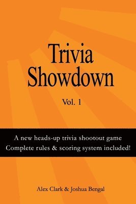 Alex Clark, Joshua Bengal - Trivia Showdown Vol. 1, Häftad. Tillgänglighet: Lägg i varukorg