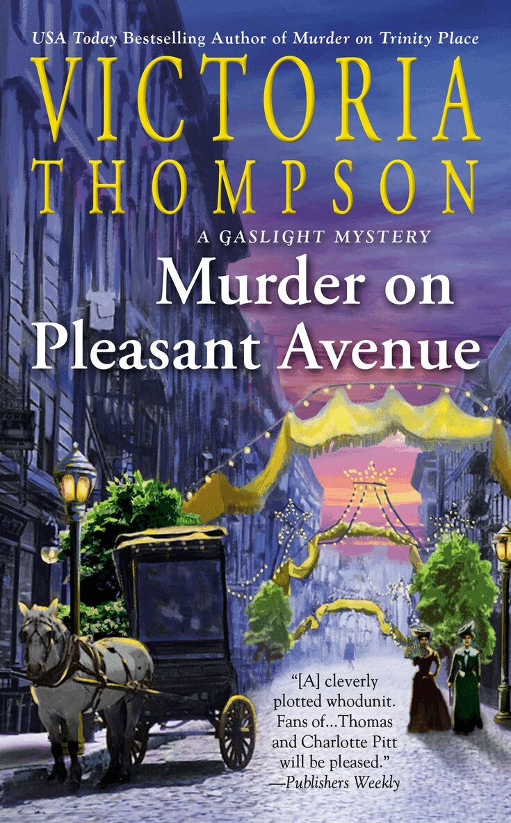 Victoria Thompson - Murder on Pleasant Avenue, Häftad