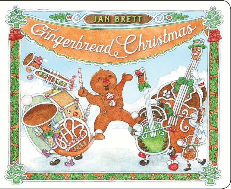 Jan Brett - Gingerbread Christmas, Kartonnage