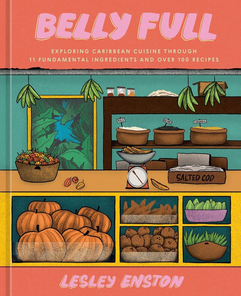 Lesley Enston - Belly Full, Inbunden