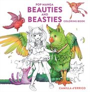 Pop Manga Beauties and Beasties Coloring Book