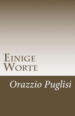 Orazio Puglisi - Einige Worte, Häftad. Tillgänglighet: Lägg i varukorg