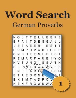 Karl Hummel - Word Search - German Proverbs - Large Print, Häftad. Tillgänglighet: Lägg i varukorg
