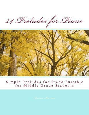 Brian Barton - 24 Preludes for Piano, Häftad. Tillgänglighet: Lägg i varukorg