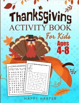 Harper Hall - Thanksgiving Activity Book For Kids, Häftad. Tillgänglighet: Lägg i varukorg