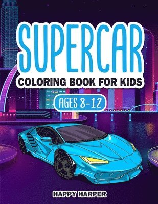 Harper Hall - Supercar Coloring Book, Häftad. Tillgänglighet: Lägg i varukorg