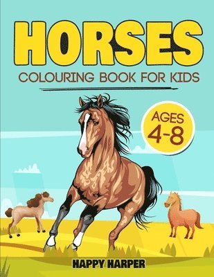 Harper Hall - Horses Colouring Book, Häftad. Tillgänglighet: Lägg i varukorg
