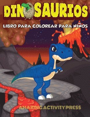 Amazing Activity Press - DINOSAURIOS Libro para colorear para niños, Häftad. Tillgänglighet: Lägg i varukorg