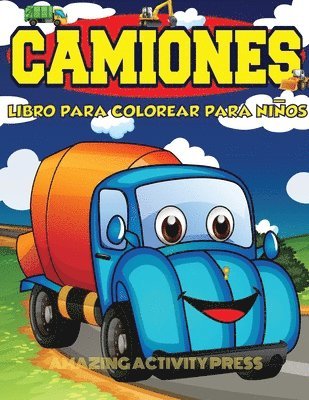Amazing Activity Press - Camiones Libro Para Colorear Para Niños Edades 4-8, Häftad. Tillgänglighet: Lägg i varukorg