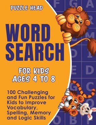 Puzzle Head - Word Search for Kids Ages 4 to 8, Häftad