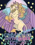Creatures mythiques des livres de coloriage pour adultes