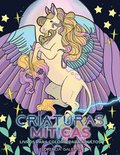 Criaturas Miticas livros para colorir para adultos