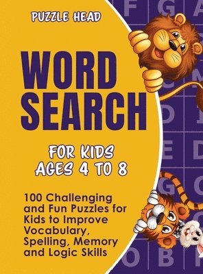 Puzzle Head - Word Search for Kids Ages 4 to 8, Inbunden