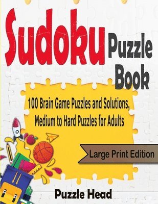 Puzzle Head - Sudoku Puzzle Book, Häftad