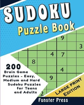 Funster Press - Sudoku Puzzle Book, Häftad