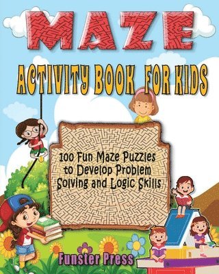 Funster Press - Maze Activity Book for Kids, Häftad