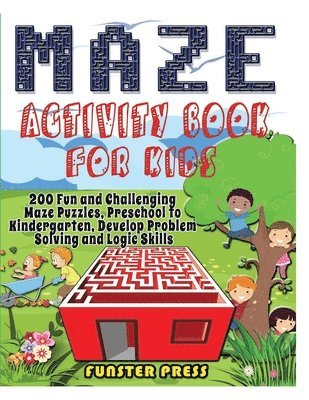 Funster Press - Maze Activity Book for Kids, Häftad