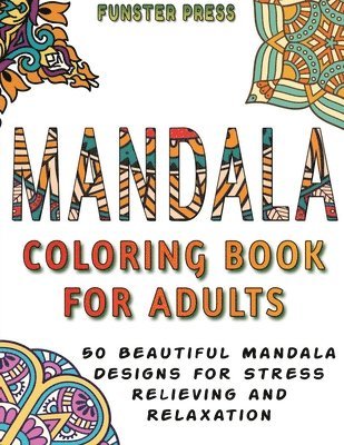 Funster Press - Mandala Coloring Book for Adults, Häftad
