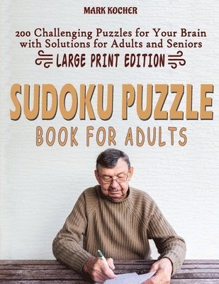Puzzle Head - Sudoku Puzzle Book for Adults, Häftad