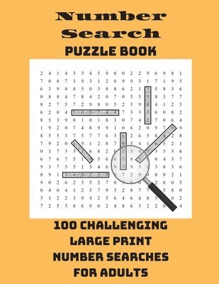 Integer Puzzles - Number Search Puzzle Book, Häftad