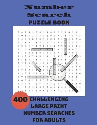 Integer Puzzles - Number Search Puzzle Book, Häftad
